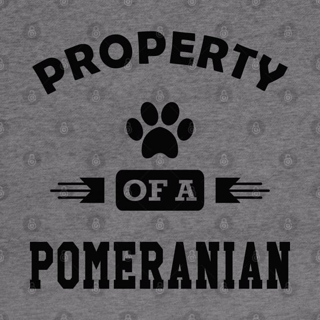 Pomeranian Dog - Property of a pomeranian by KC Happy Shop